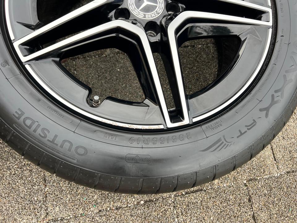 4 ORIGINAL ALU 19" SOMMERRÄDER MERCEDES GLC KLASSE X253 AMG #1ZFH – Bild 8