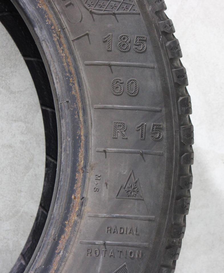 2x 185/60R15 84T KLEBER KRISALP HP3 WINTERREIFEN 2018 #27AE – Bild 5