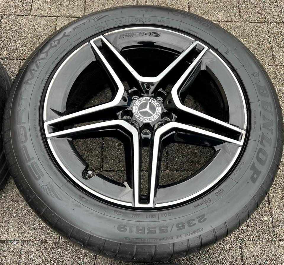 4 ORIGINAL ALU 19" SOMMERRÄDER MERCEDES GLC KLASSE X253 AMG #1ZFH – Bild 6