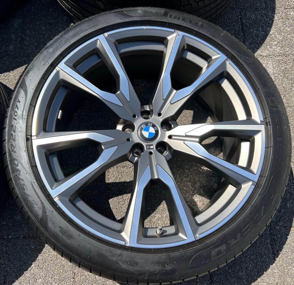 4 ORIGINAL 22" ALU SOMMERÄDER BMW X7 G07 STYLING 755M RDKS #1XPB – Bild 6