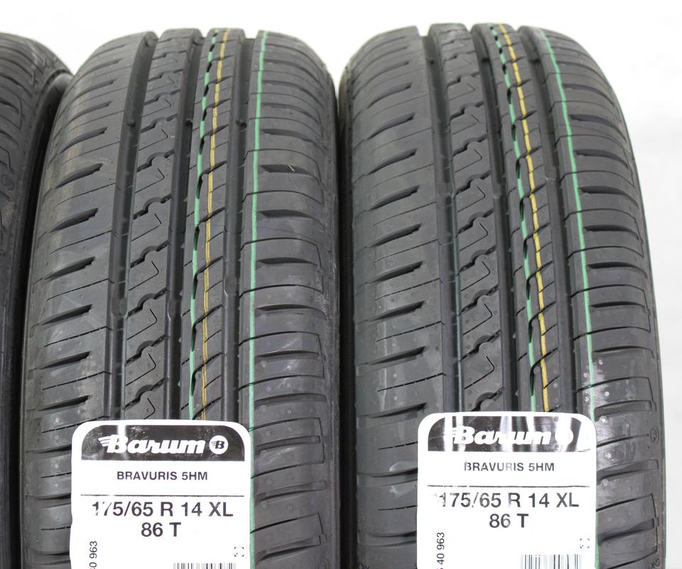 4x 175/65R14 86T BARUM BRAVURIS 5HM SOMMERREIFEN 2023 NEU #1VEC – Bild 4