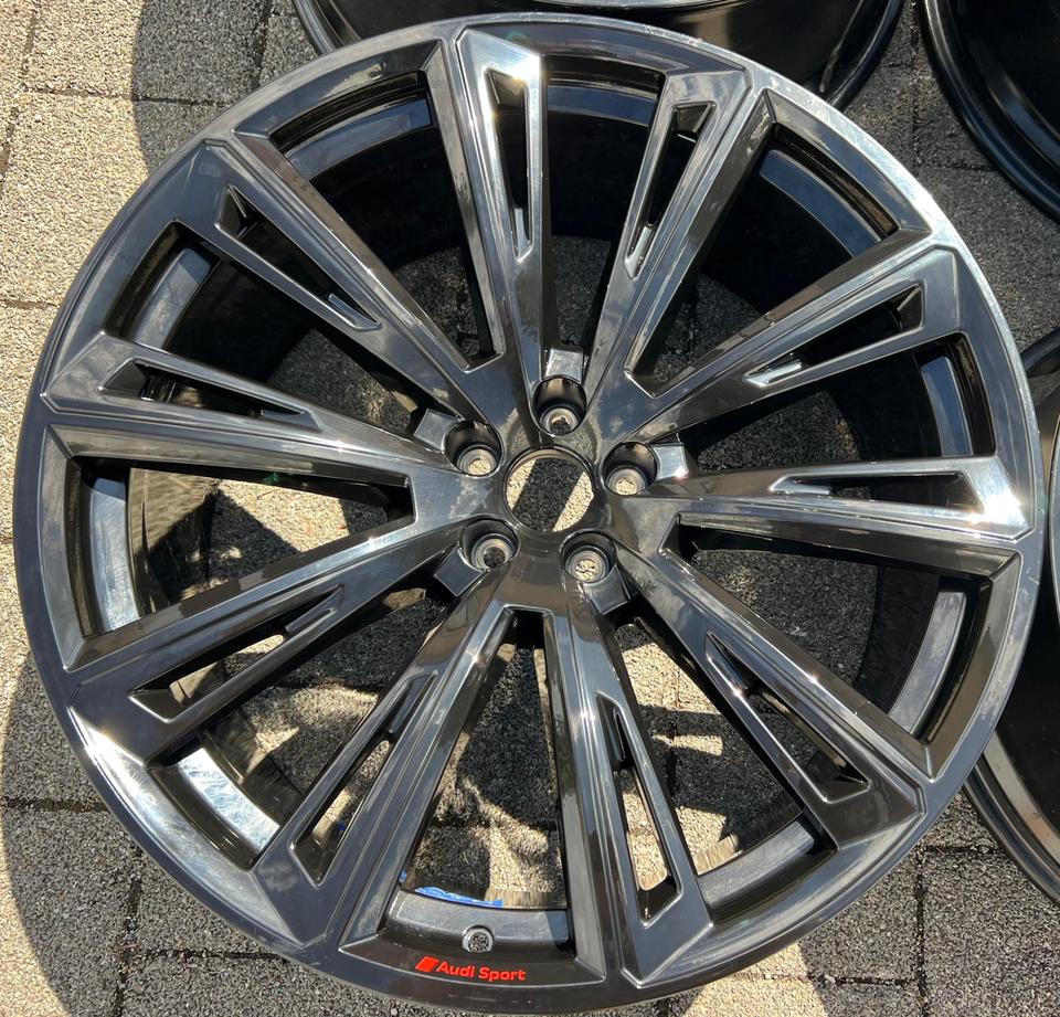 4 ORIGINAL 23" ALUFELGEN AUDI Q8 4M8601025R 10,5x23 ET18 #1XTE – Bild 4