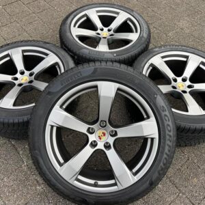 4 ORIGINAL 20" ALUFELGEN PORSCHE MACAN 95B601025FM RDKS #25UX