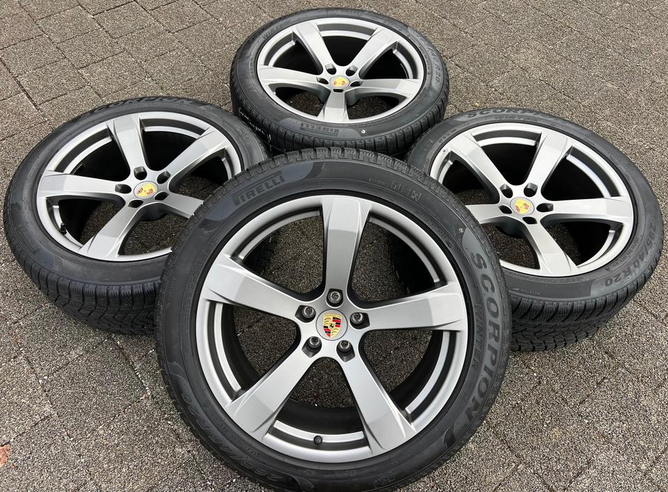4 ORIGINAL 20" ALUFELGEN PORSCHE MACAN 95B601025FM RDKS #25UX