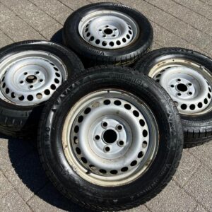 4 STAHLFELGEN 16" VW BUS T5 T6 6,5x16 ET51 5x120 7H0601027C #1WHV
