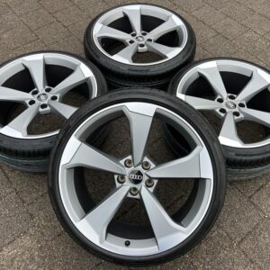 4 ORIGINAL 20" ALU SOMMERRÄDER AUDI A5 S5 8W B9 8W0601025CF #24HN