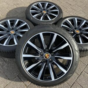 4 ORIGINAL 20" ALU WINTERRÄDER PORSCHE TAYCAN TEQUIPMENT #22OT