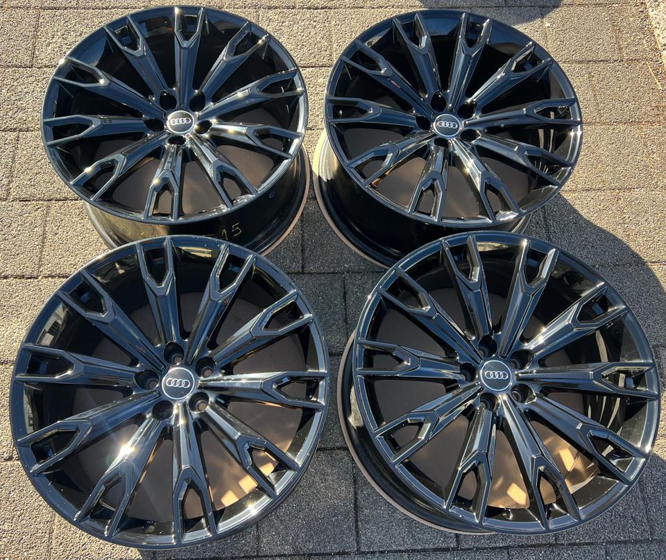 4 ORIGINAL 21" ALUFELGEN AUDI Q7 SQ7 4M 4M0601025CB 9,5x21 #27AX
