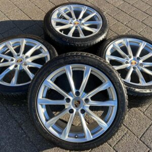 4 ORIGINAL 19" ALU WINTERRÄDER PORSCHE CAYMAN BOXSTER 982  #23ES