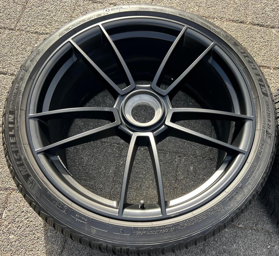 4 ORIGINAL 20" 21" ALU WINTERRÄDER PORSCHE 911 992 GTS TOP #22NE – Bild 5