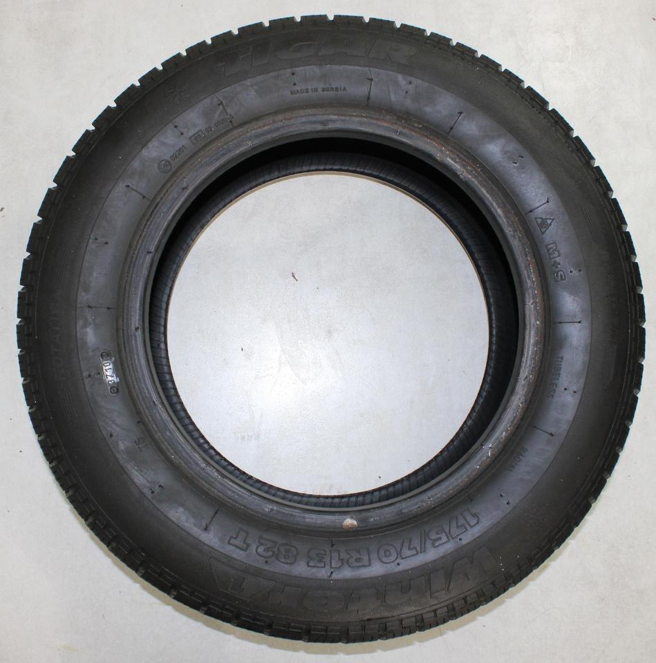 2x 175/70R13 82T TIGAR WINTER 1 WINTERREIFEN 6MM 2010 #1ZUG – Bild 6