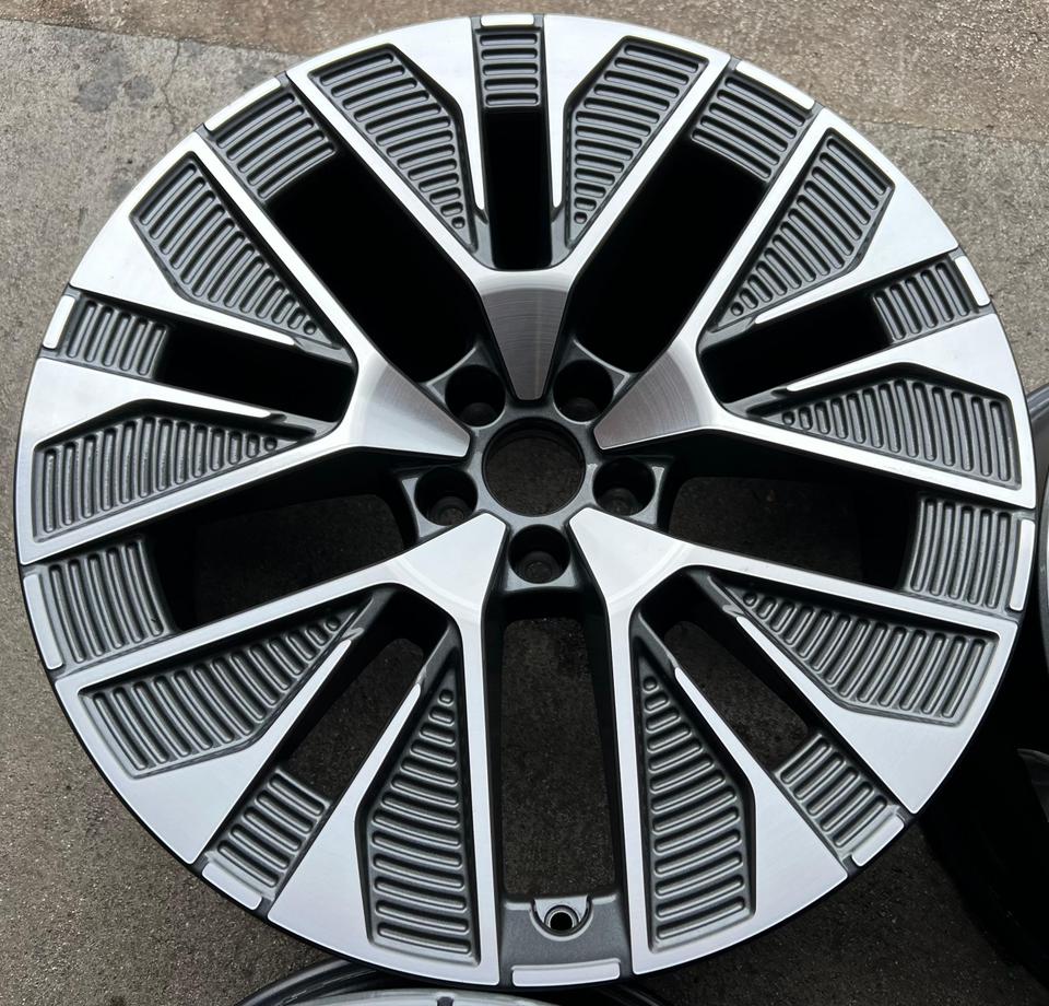 4 ORIGINAL 21" ALUFELGE FELGE AUDI E-TRON Q8 4KE 9,5x21 #1X5X – Bild 3