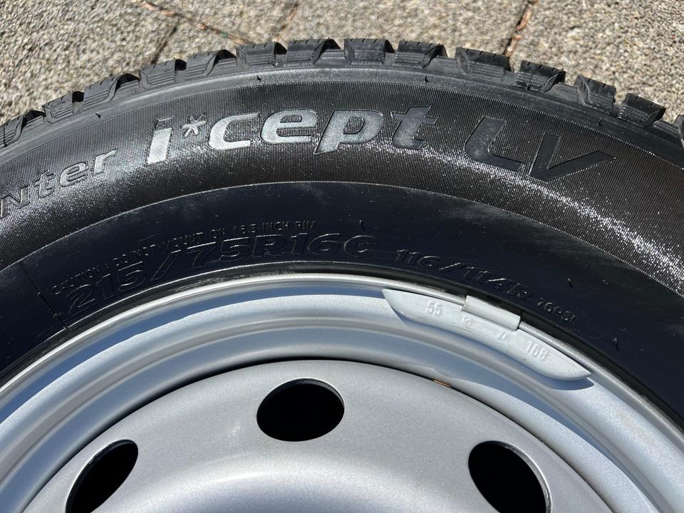 4 WINTERRÄDER OPEL MOVANO PEUGEOT BOXER FIAT DUCATO CITROEN #26TK – Bild 7