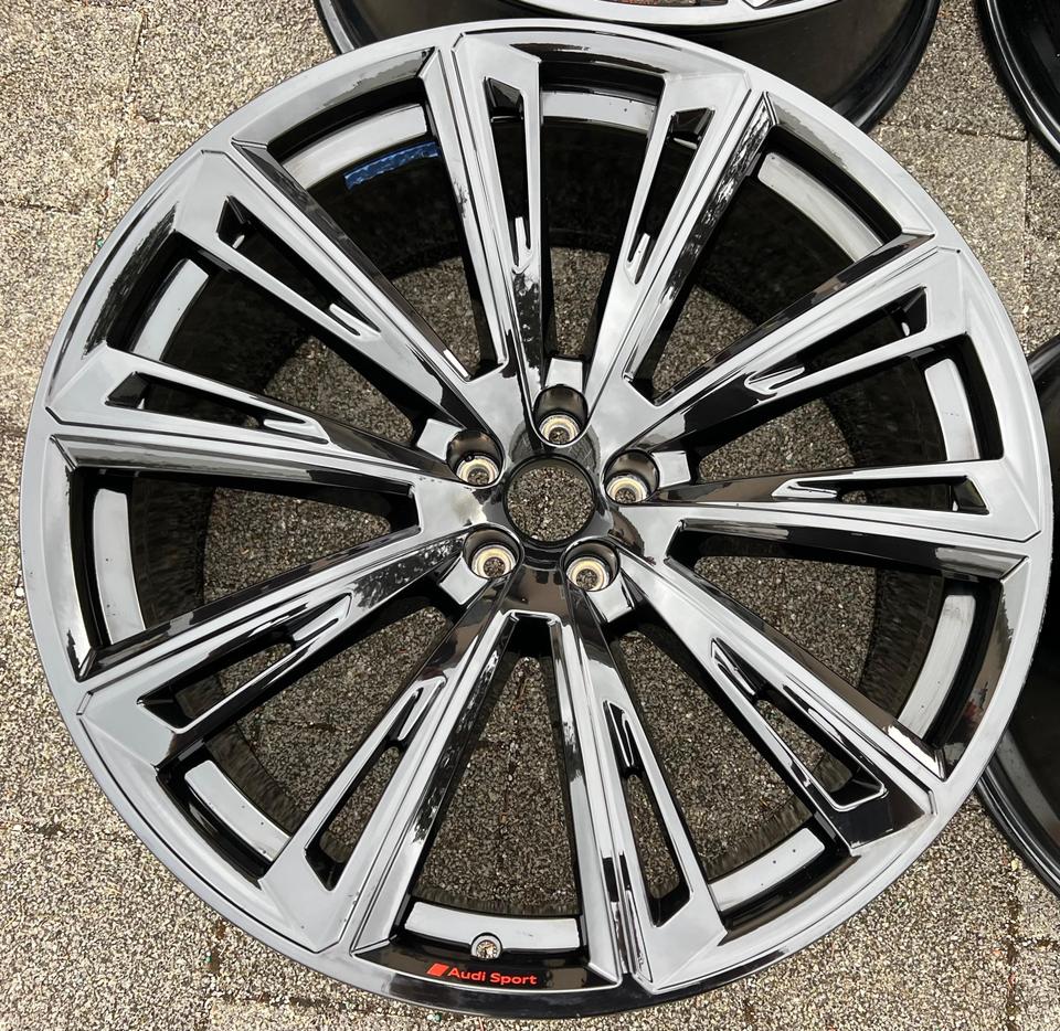 4 ORIGINAL 23" ALUFELGEN AUDI Q8 4M8601025R 10,5x23 ET18 #1Y4N – Bild 4