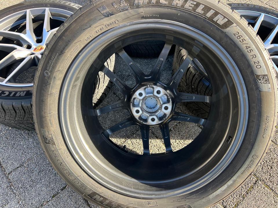 4 ORIGINAL 20" ALU WINTERRÄDER PORSCHE MACAN MICHELIN RDKS #22XR – Bild 8