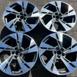 4 ORIGINAL 20" ALUFELGENFELGEN AUDI E-TRON 4KE 9x20 ET38 #1Z1F