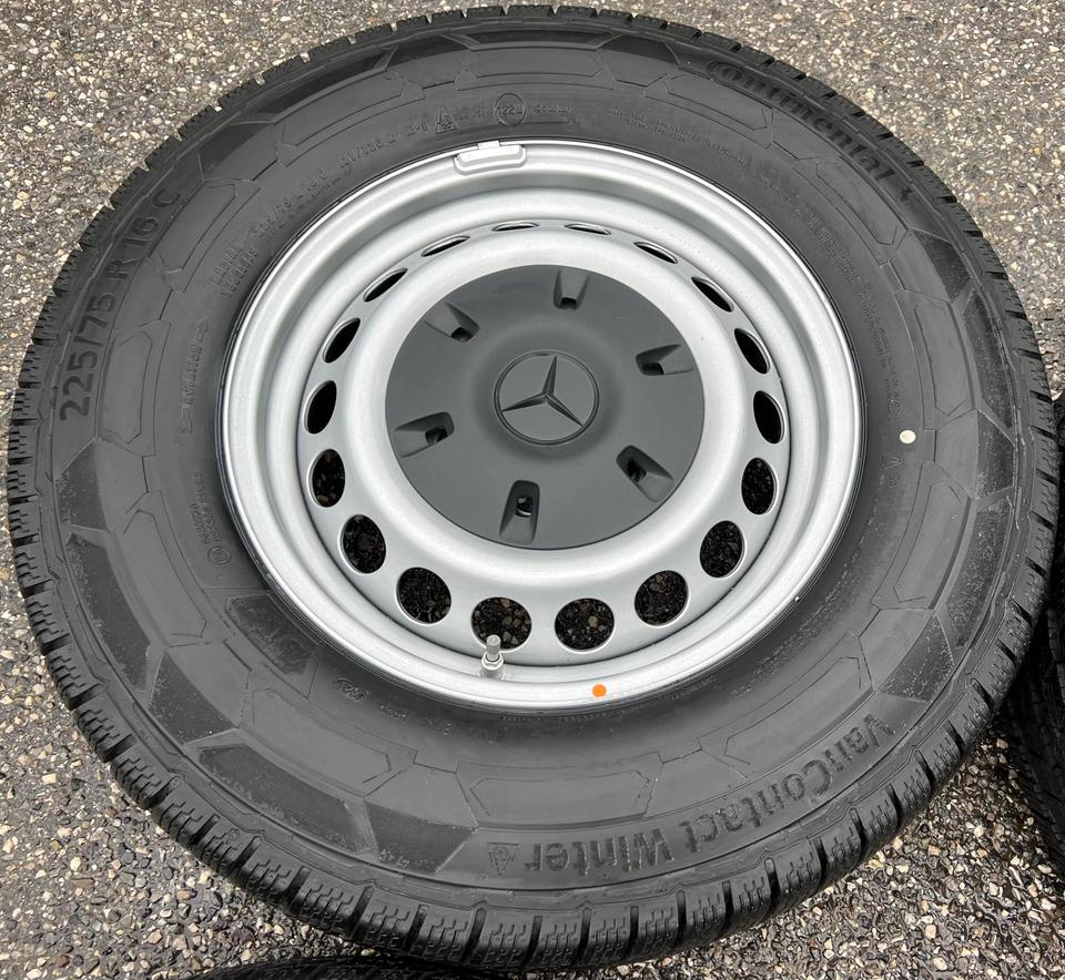 4 STAHLFELGEN 16" MERCEDES SPRINTER W907 6,5x16 ET54 RDKS #25VP – Bild 6