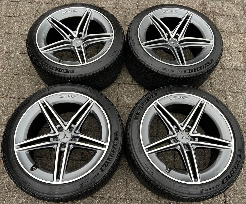 4 ORIGINAL 20" ALU WINTERRÄDER MERCEDES BENZ AMG GT X290 #216X – Bild 2