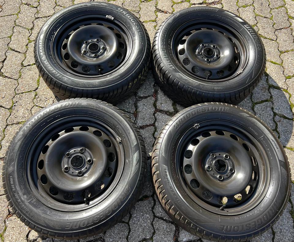 4 WINTERRÄDER AUDI Q2 GA VW T-ROC A11 205/60R16 92H 2019 #1O2W – Bild 2