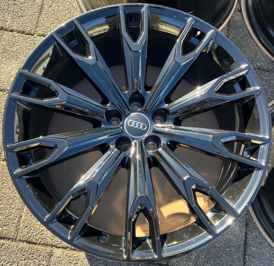 4 ORIGINAL 21" ALUFELGEN AUDI Q7 SQ7 4M 4M0601025CB 9,5x21 #27AX – Bild 3