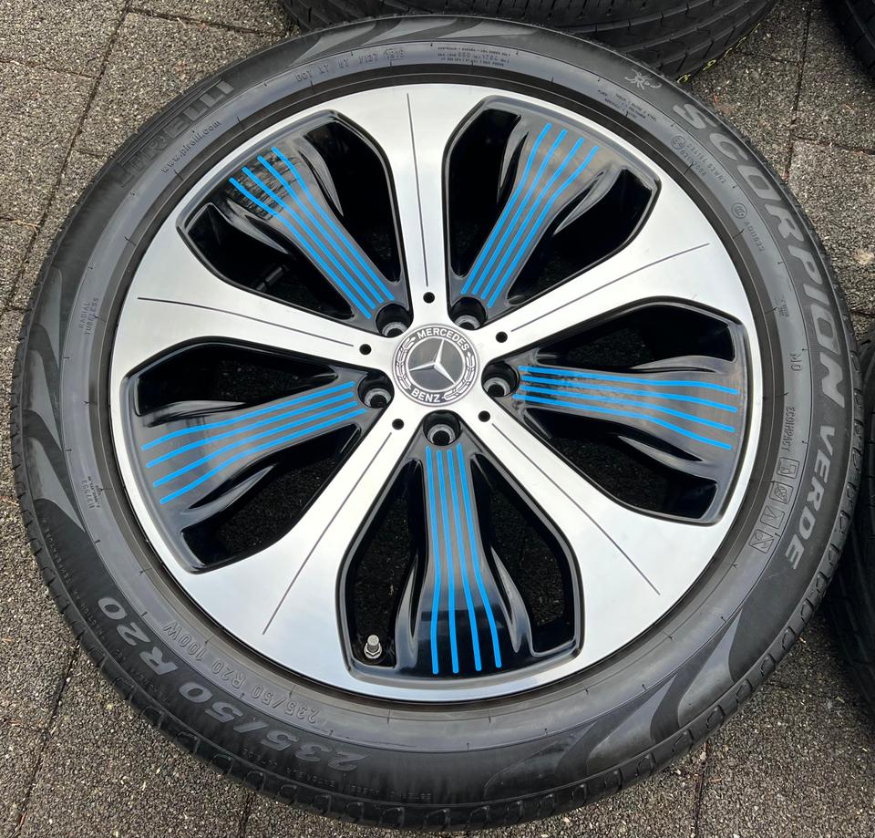 4 ORIGINAL 20" ALU SOMMERRÄDER MERCEDES BENZ EQC N293 RDKS #1Q5I – Bild 5