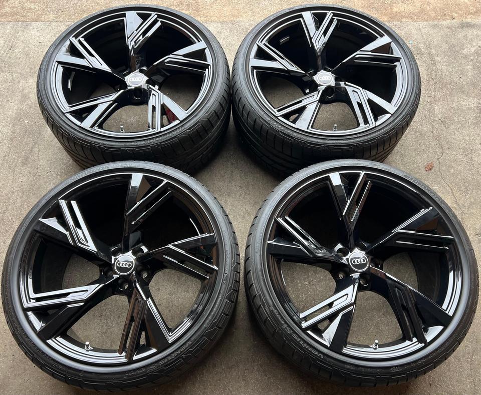 4 ORIGINAL 22" ALU SOMMERRÄDER AUDI RS6 4K RS7 4K0601025BL #24IN – Bild 2