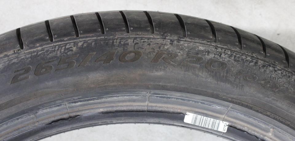 1x 265/40R20 104Y PIRELLI PZERO PZ4 AO SOMMERREIFEN PNCS #277E – Bild 4
