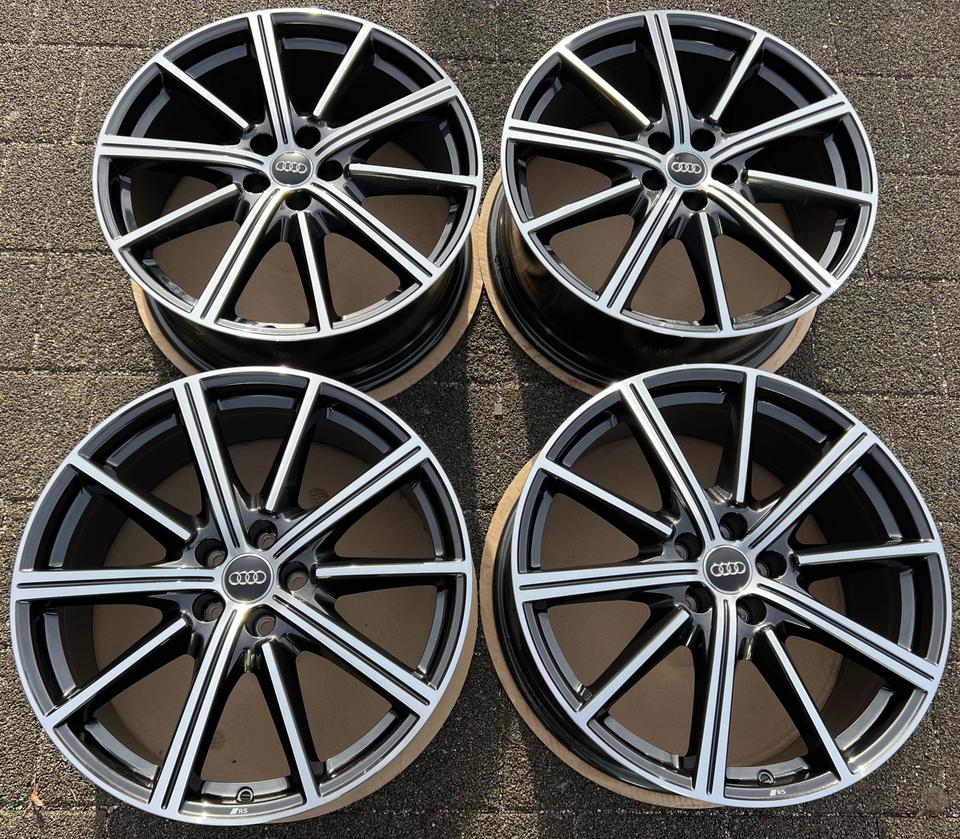 4 ORIGINAL 20" ALUFELGEN AUDI A6 C8 4K 4K0601025CB NEU #24UN