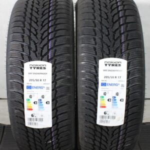2x 205/50R17 93V NOKIAN WR SNOWPROOF WINTERREIFEN 2022 NEU #27CF