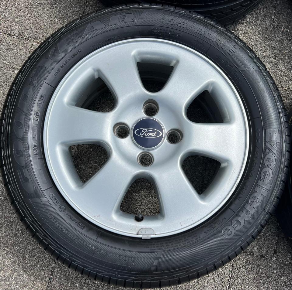 4 ORIGINAL ALU SOMMERRÄDER FORD MONDEO II 195/60R15 88V #1Z5L – Bild 6