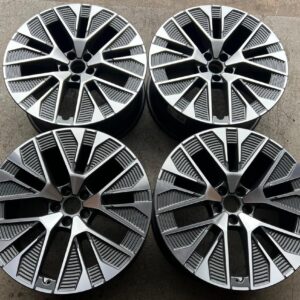 4 ORIGINAL 21" ALUFELGE FELGE AUDI E-TRON Q8 4KE 9,5x21 #1X5W