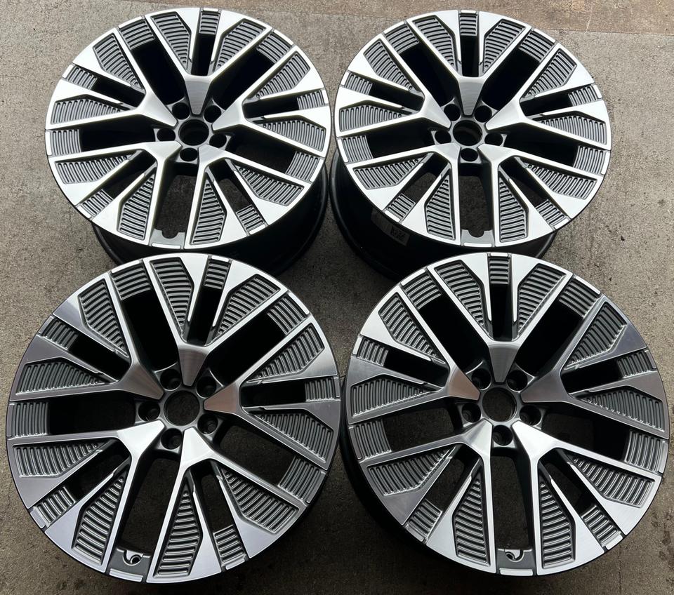 4 ORIGINAL 21" ALUFELGE FELGE AUDI E-TRON Q8 4KE 9,5x21 #1X5W