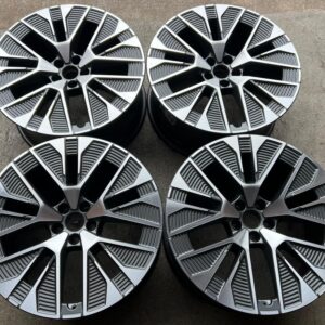 4 ORIGINAL 21" ALUFELGE FELGE AUDI E-TRON Q8 4KE 9,5x21 #1X5X
