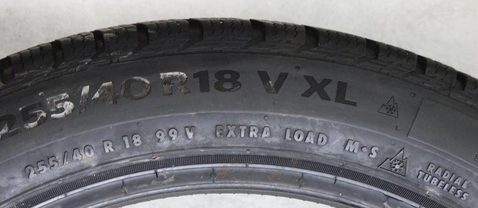 2x 225/45R18 95V 2x 255/40R18 99V CONTINENTAL RUNFLAT XL #183B – Bild 7