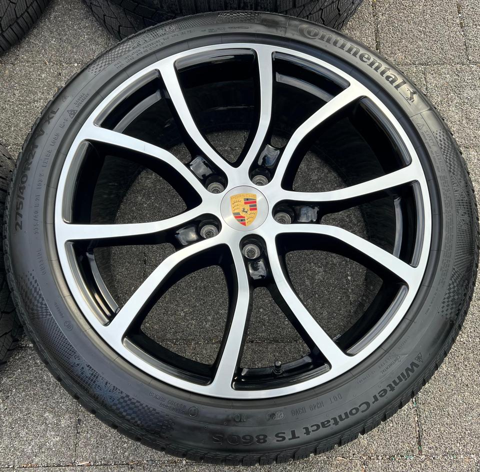 4 ORIGINAL 21" ALU WINTERRÄDER PORSCHE CAYENNE COUPE E3 9Y #22IB – Bild 6