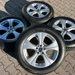 4 ORIGINAL ALU 18" WINTERRÄDER MERCEDES GLC X253 C253 RDKS #24ZF