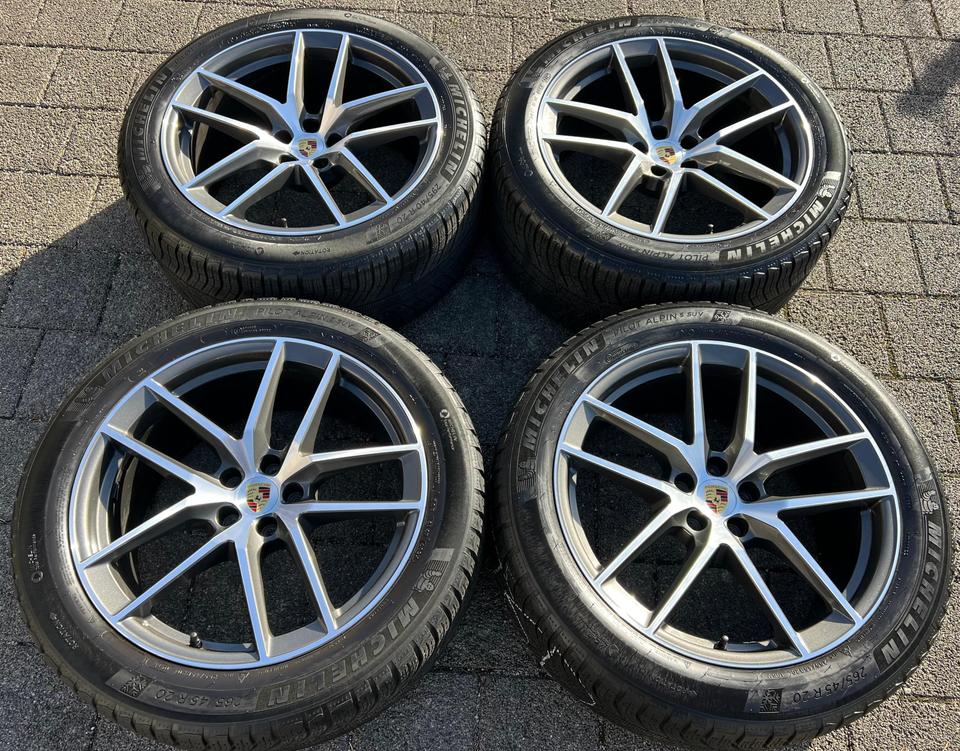 4 ORIGINAL 20" ALU WINTERRÄDER PORSCHE MACAN MICHELIN RDKS #22XR – Bild 2