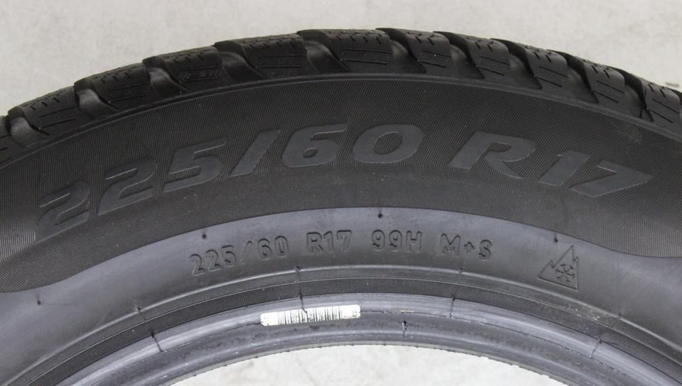 2x 225/60R17 99H PIRELLI SOTTOZERO 3 AO WINTERREIFEN 2024 #264M – Bild 5