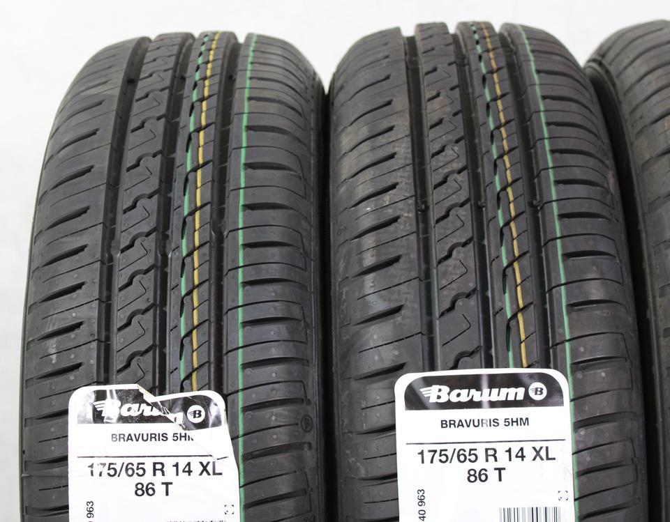 4x 175/65R14 86T BARUM BRAVURIS 5HM SOMMERREIFEN 2023 NEU #1VEC – Bild 3