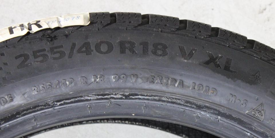 2x 225/45R18 95V 2x 255/40R18 99V CONTINENTAL RUNFLAT XL #179M – Bild 8