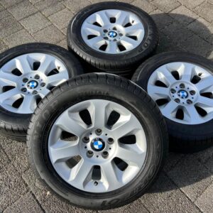 4 ORIGINAL ALU SOMMERRÄDER BMW 5ER REIHE E60 E61 560L #25UW