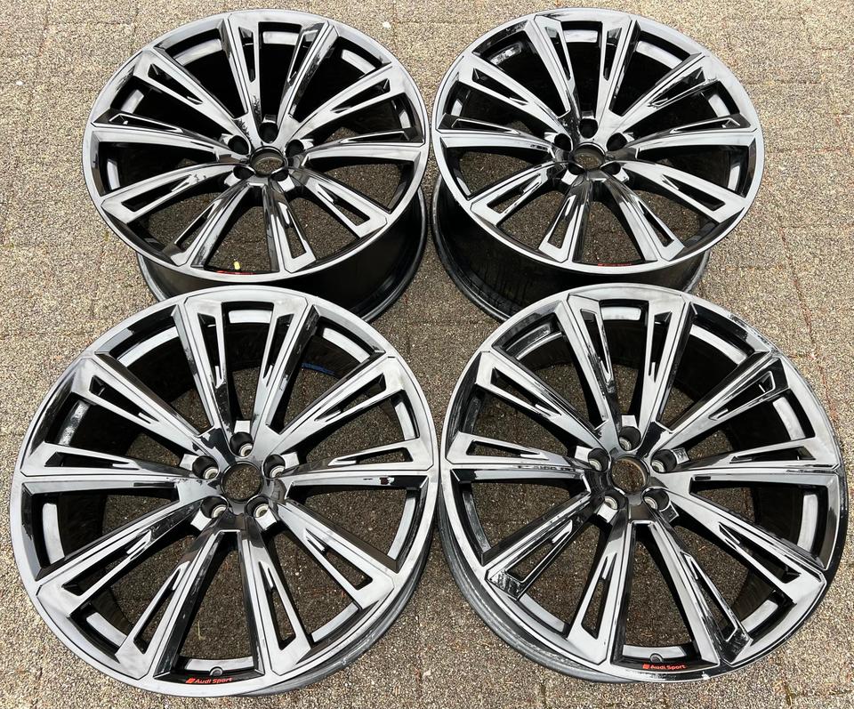 4 ORIGINAL 23" ALUFELGEN AUDI Q8 4M8601025R 10,5x23 ET18 #24EA