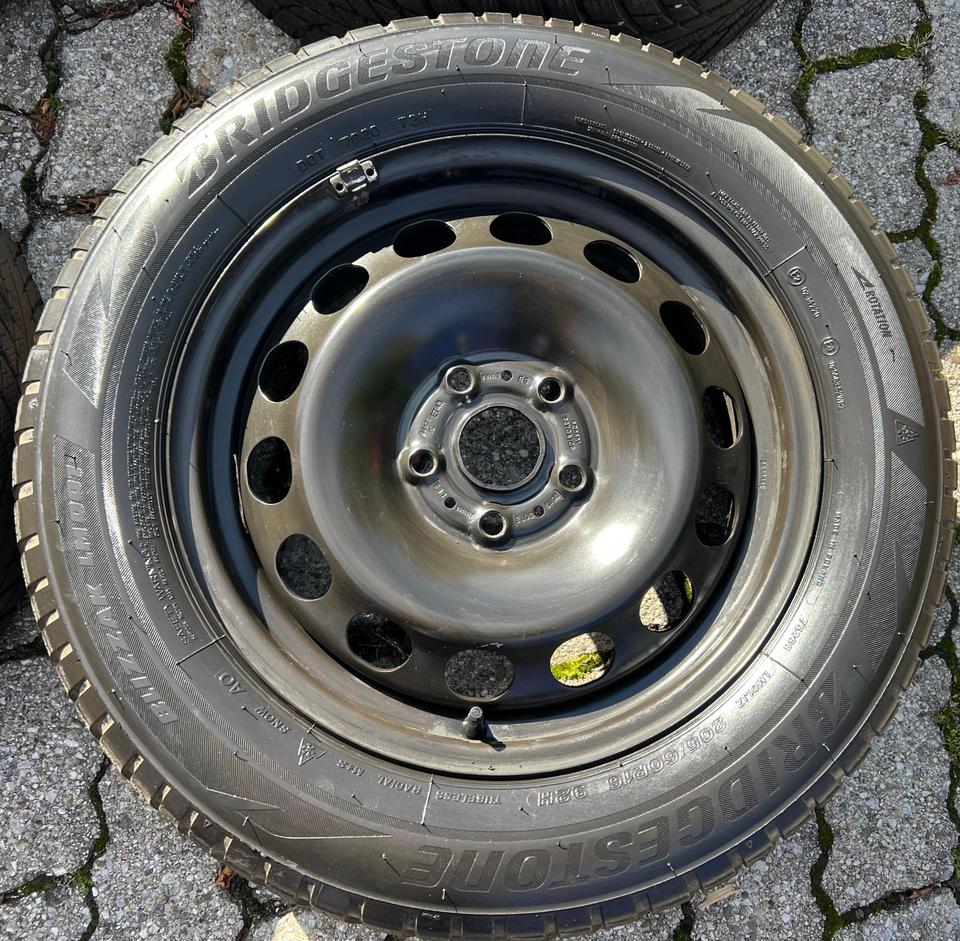 4 WINTERRÄDER AUDI Q2 GA VW T-ROC A11 205/60R16 92H 2019 #1O2W – Bild 5