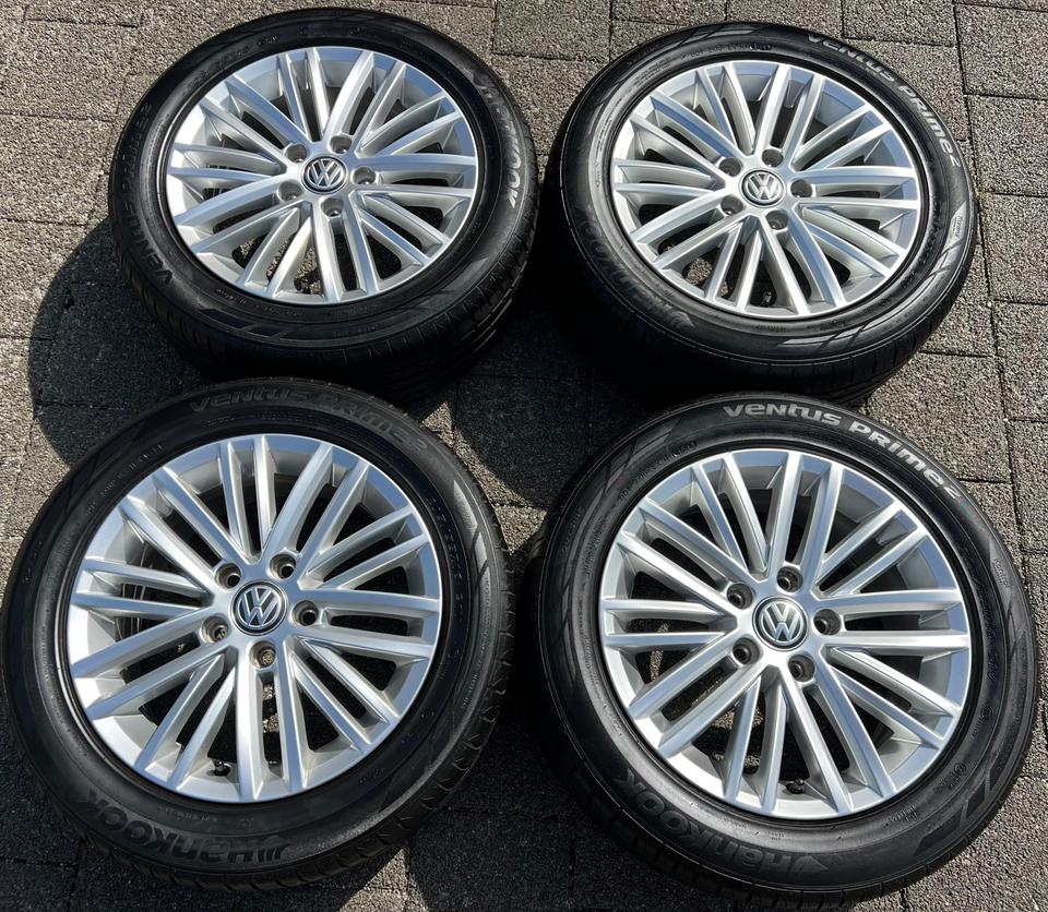 4 ORIGINAL ALU SOMMERRÄDER VW GOLF 7 VII AU 205/55R16 91V #1MNE – Bild 2