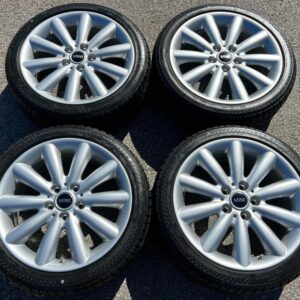 4 ORIGINAL 17" ALU WINTERRÄDER MINI F55 F56 F57 DUNLOP NEU #1N9L