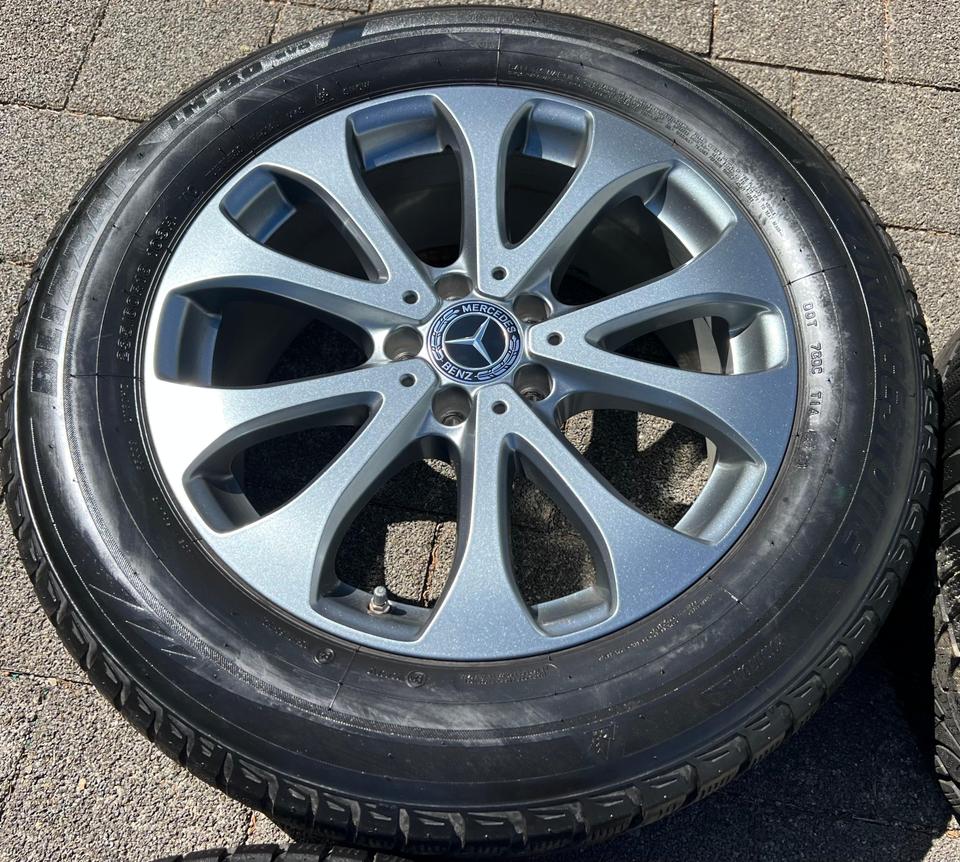 4 ORIGINAL ALU 18" WINTERRÄDER MERCEDES GLC X253 C253 RDKS #1Y2X – Bild 3