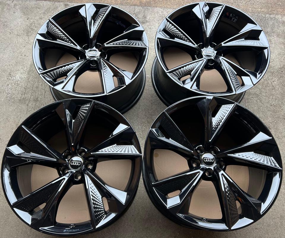 4 ORIGINAL 22" ALUFELGEN AUDI RS6 RS7 4K F2 C8 4K0601025B #27JN