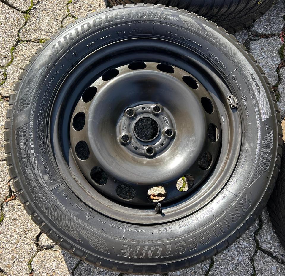 4 WINTERRÄDER AUDI Q2 GA VW T-ROC A11 205/60R16 92H 2019 #1O2W – Bild 6