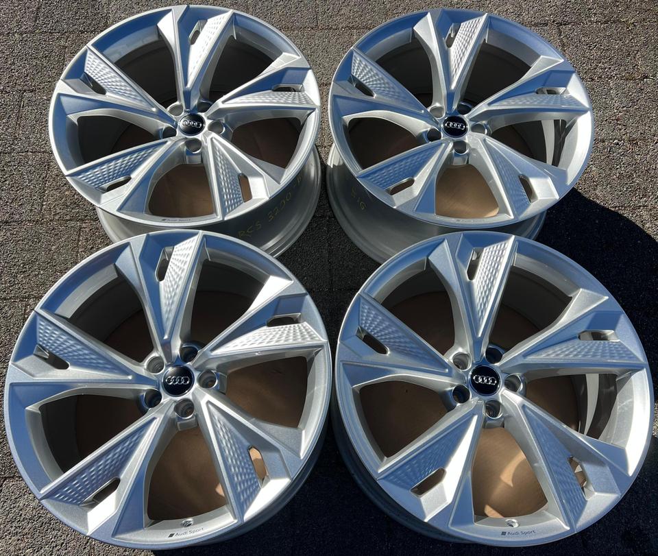 4 ORIGINAL 22" ALUFELGEN AUDI RS6 RS7 4K F2 C8 4K0601025A #27JX