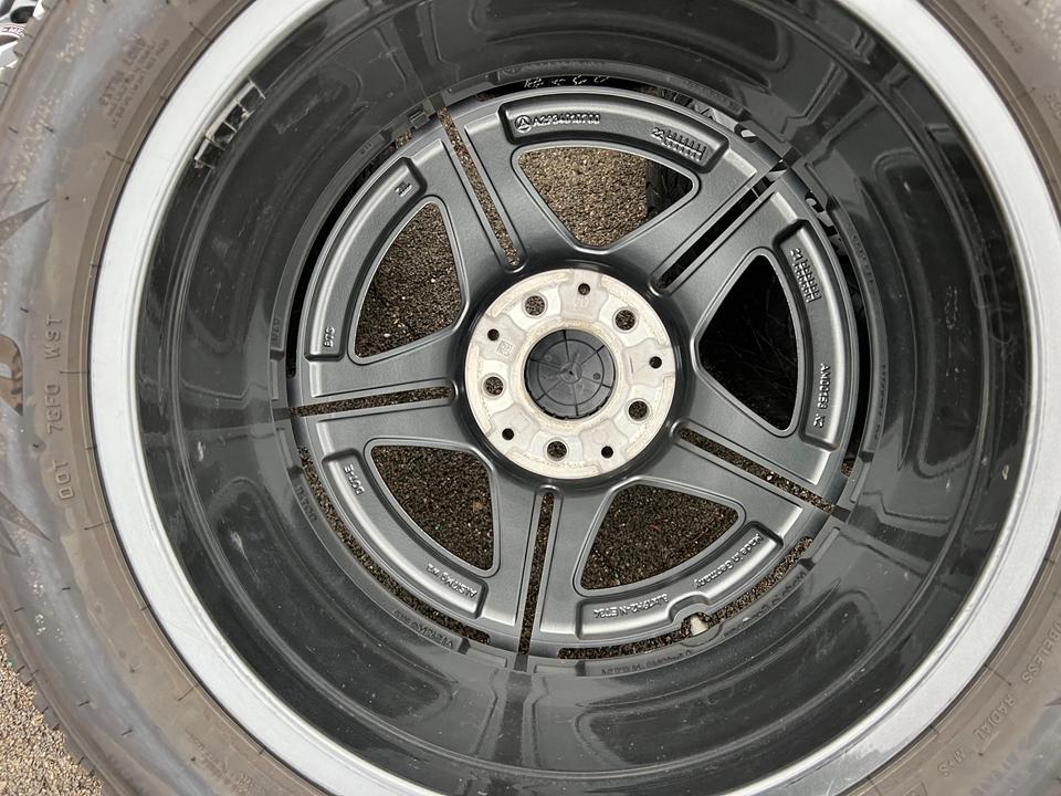 4 ORIGINAL 19" ALUFELGEN MERCEDES BENZ EQC 293 8x19 ET34 #24TH – Bild 9